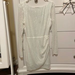 Windsor, long-sleeve mini dress, size 9/10